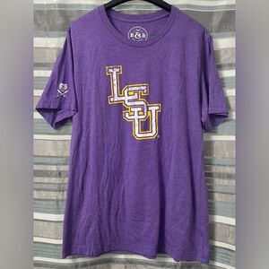 LSU Tigers Distressed Logo T-Shirt